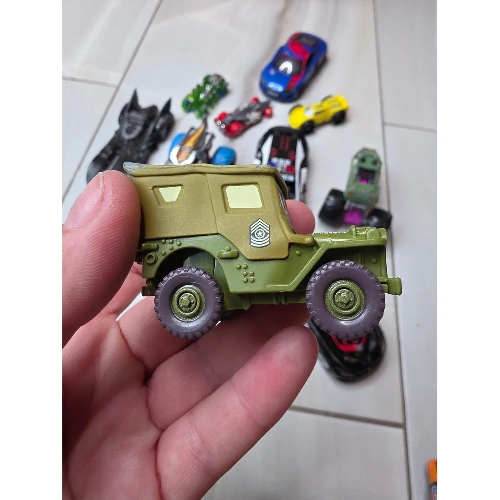 Mixed Toy Car Lot Hot Wheels Monster Jam Batmobile Audi R8 Gulf Police 10pc‎ A3